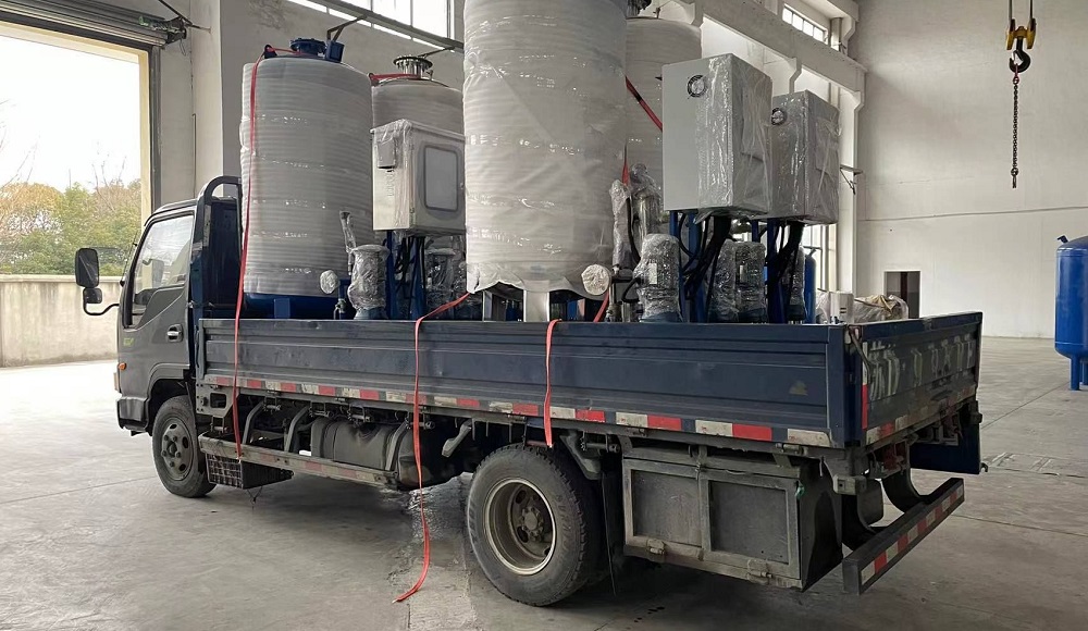  貴州銅仁整車直達定壓補水真空脫氣機組4套