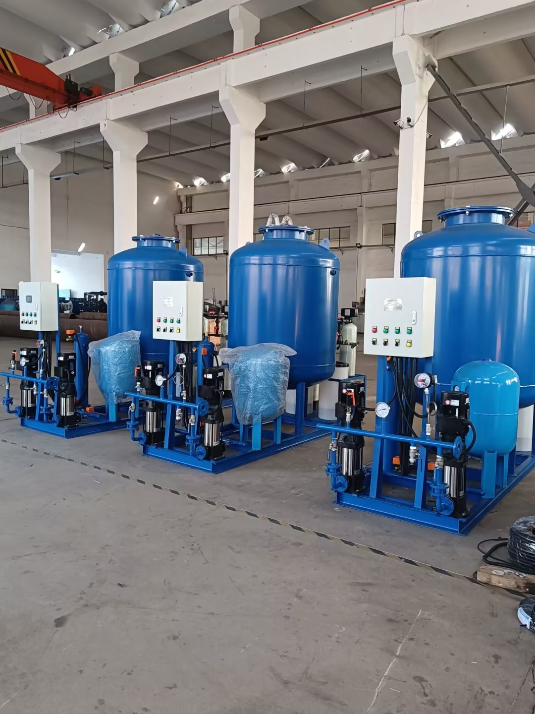 納元智造為您介紹定壓補水裝置的性能與工作原理