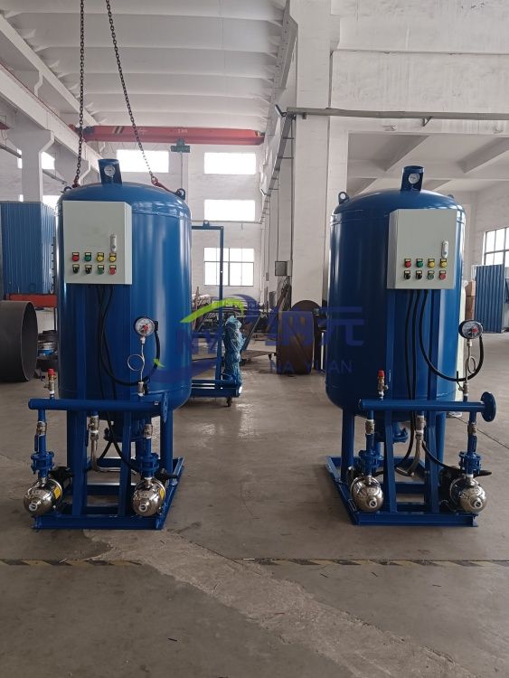 定壓補(bǔ)水裝置如何選配補(bǔ)水泵和隔膜式氣壓罐？