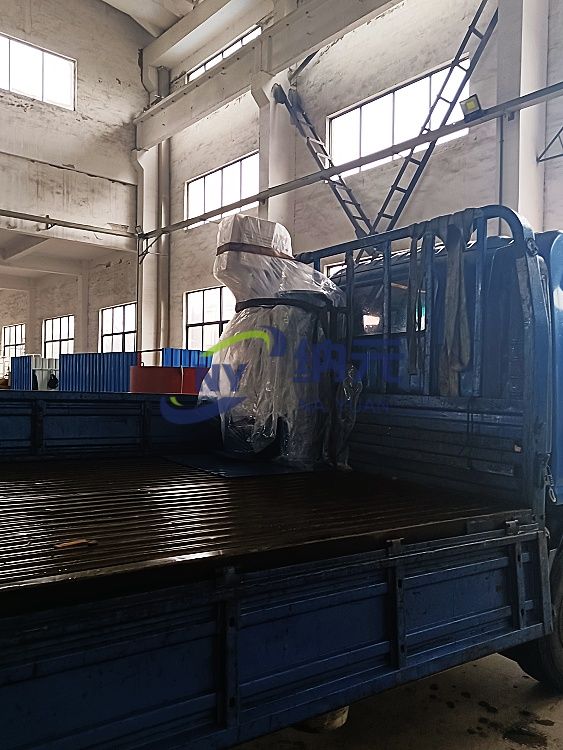 新年發(fā)貨di一單，發(fā)往河南孟州的冷凝器膠球在線清洗裝置！