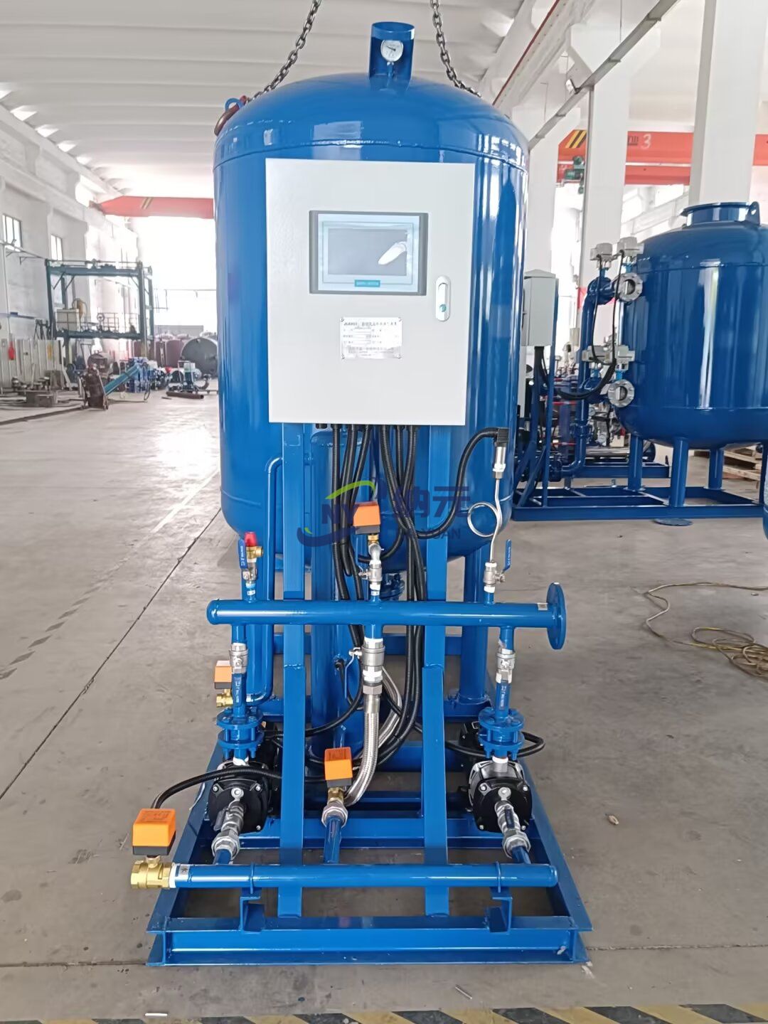 定壓補水真空排氣機組安裝注意事項