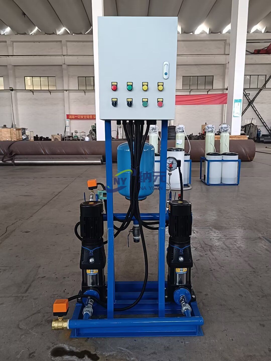 定壓補(bǔ)水裝置——空調(diào)水系統(tǒng)壓力波動解決方案